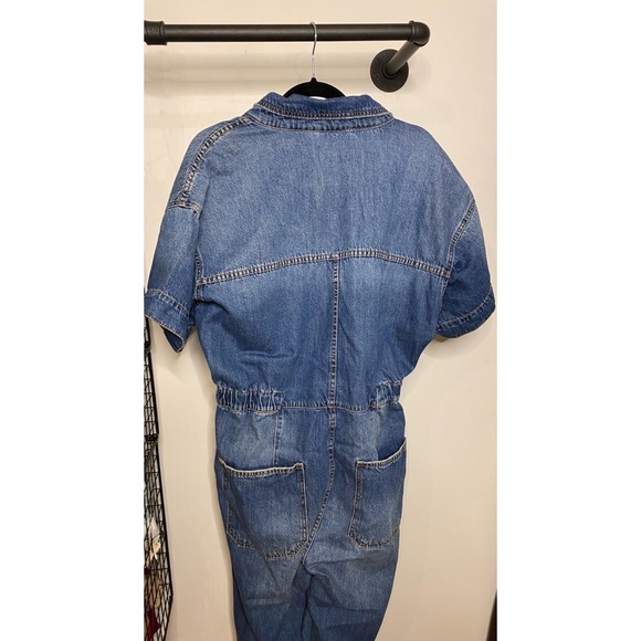 Free People Marci Denim Jumpsuit - Picture 7 of 12